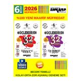 Ankara Güçlendiren 6.Sınıf 2 Kitap Deneme Seti Yeni Müfredat Türkçe-Fen Beceri Temelli Sorularla