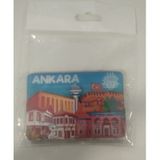 Ankara Kalesi Temalı Buzdolabı Magneti