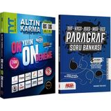 Ankara Kitap Merkezi Yayınları Paragraf - Altın Karma Yayınları TYT 10 Deneme Soru Bankası 2 Kitap Set