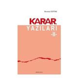 Ankara Okulu Yayınları Karar Yazıları 2