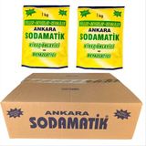 Ankara Sodamatik Kireç Önleyici ve Beyazlatıcı 1000 gr * 20 Adet (Tüller - Beyazlar - Renkliler) - 20 kg