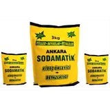 Ankara Sodamatik Kireç Önleyici ve Beyazlatıcı 3 Kg * 3 Adet (Tüller - Beyazlar - Renkliler) - 9 kg
