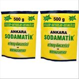 Ankara Sodamatik Kireç Önleyici ve Beyazlatıcı 500 gr x 2 Adet Tüller Beyazlar Renkliler - 1 kg