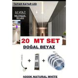 Ankara Teknik OEM Anahtarlı Akışkan Kayar Şerit LED Sistemi / 12 Volt / 20 Efekt - 20 m - 4000K - Nature