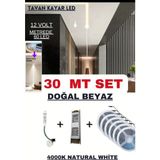 Ankara Teknik OEM Anahtarlı Akışkan Kayar Şerit LED Sistemi / 12 Volt / 20 Efekt - 30 m - 4000K - Nature