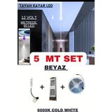 Ankara Teknik OEM Anahtarlı Akışkan Kayar Şerit LED Sistemi / 12 Volt / 20 Efekt - 5 m - Beyaz