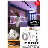 Ankara Teknik Sensörlü Beyaz Renk (6000K) F- Cob Neon LED / Yüksek Lümen/ Dolap Alcıpan Tavan LED / 17 Metre
