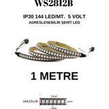 Ankara Teknik WS2812B 144 LED 5V. Adreslenebilir Piksel LED 1 Metre - ARGB