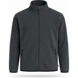 Ankara Üniforma Tüylenme Yapmayan Kumaş Outdoor Polar Ceket Unisex - 2XL - Füme