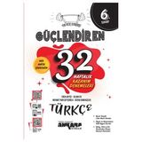 Ankara Yayıncılık 2024 - 2025 Yeni Müfredat 6.Sınıf 32 HAFTALIK TÜRKÇE KAZANIM DENEMELERİ (Çok Renkli)