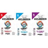Ankara Yayıncılık 2024 8.⁠ ⁠.Sınıf Güçlendiren Türkçe 20'li Deneme - Matematik 20'li Deneme - Fen Bilgisi 20'li Deneme 3'lü Set