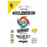 Ankara Yayıncılık 2025-2026 Müfredat 8. Sınıf Güçlendiren İngilizce 30'lu Konu Tekrar Denemesi (Çok Renkli)