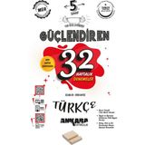Ankara Yayıncılık 5. Sınıf Güçlendiren 32 Haftalık Türkçe Kazanım Denemeleri ve Telefon Standı