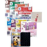 Ankara Yayıncılık 5.sınıf Güçlendiren Soru Bankası 7'li Set-Yeni Baskı-(Günay Yayınları ve Gizli Yayınları Deneme+Vantuz+Lego+Çanta Süsü)