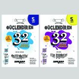 Ankara Yayıncılık 5.Sınıf Matematik + Fen Bilimleri 32 Haftalık Güçlendiren Kazanım Denemesi Seti