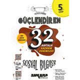 Ankara Yayıncılık 5.Sınıf Sosyal Bilgiler Güçlendiren 32 Haftalık Deneme 2023