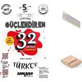 Ankara Yayıncılık 5.sınıf Türkçe 32 Hafta Kazanım Deneme Maarif Model 2027+ÇÖZÜM Ayracı+Telefon Tutucu