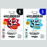 Ankara Yayıncılık 5.Sınıf Türkçe + Matematik 32 Haftalık Güçlendiren Kazanım Denemesi Seti
