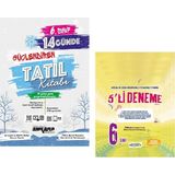 Ankara Yayıncılık 6.Sınıf 14 Günde Güçlendiren Tatil Kitabı + Okyanus 5 Li Paket Deneme