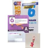 Ankara Yayıncılık 6.sınıf Güçlendiren Matematik Fasikül Yeni Baskı+Günay Yayınları Deneme+Çanta Süsü