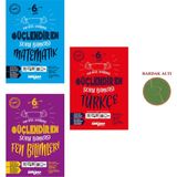 Ankara Yayıncılık - 6.Sınıf Güçlendiren Soru Bankası Matematik -Fen -Türk Set 3 Kitap