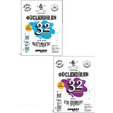 Ankara Yayıncılık 6. Sınıf Matematik + Fen Bilimleri 32 Haftalık Deneme Seti