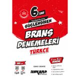Ankara Yayıncılık 6. Sınıf Türkçe Güçlendiren Branş Denemeleri