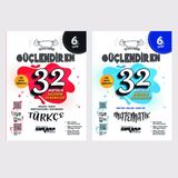 Ankara Yayıncılık 6.Sınıf Türkçe + Matematik 32 Haftalık Güçlendiren Kazanım Denemesi Seti