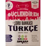 Ankara Yayıncılık 7. Sınıf Güçlendiren Türkçe Soru Bankası (Mes Akademi Yapay Zeka Destekli Eğitim Seti)
