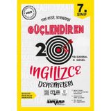 Ankara Yayıncılık 7. Sınıf İngilizce Güçlendiren 20 Deneme Sınavı