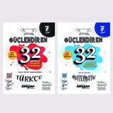 Ankara Yayıncılık 7.Sınıf Türkçe + Matematik 32 Haftalık Güçlendiren Kazanım Denemesi Seti