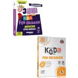 Ankara Yayıncılık 8. Sınıf 3 Adımda Fen Bilimleri + Fi Yayınları Kod 36 Haftalık Deneme