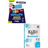 Ankara Yayıncılık 8. Sınıf 3 Adımda Matematik + Fi Yayınları Kod 36 Haftalık Deneme