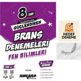 Ankara Yayıncılık 8.sınıf Fen Bilimleri Güçlendiren Branş Denemeleri Hedef Deneme