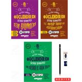 Ankara Yayıncılık 8.sınıf Fen Bilimleri T.c. Inkılap Tarihi ve Atatürkçülük Din Kültürü ve Ahlak Bilgisi Yeni Nesil Sorularla Güçlendiren Soru Bankası 3 Kitap Set Kalem Seti Hediyeli