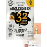 Ankara Yayıncılık 8.sınıf Güçlendiren 32 Hafta Dil Bilgisi Deneme+Gizli Yayınları Lgs Deneme