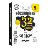Ankara Yayıncılık 8. Sınıf Güçlendiren 32 Haftalık Dil Bilgisi Kazanım Denemeleri (Çok Renkli)