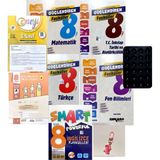 Ankara Yayıncılık 8.sınıf Güçlendiren 5'li Fasikül Set+Gizli ve Palme Yayınları Lgs Deneme+Çanta Süsü+Vantuz