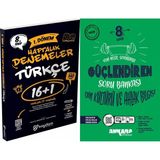 Ankara Yayıncılık 8. Sınıf Lgs 1. Dönem Din Kültürü ve Ahlak Bilgisi 16+1 Haftalık Denemeler ve Türkçe Güçlendiren Soru Bankası