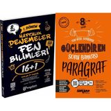 Ankara Yayıncılık 8. Sınıf Lgs 1. Dönem Fen Bilimleri 16+1 Haftalık Denemeler ve Paragraf Güçlendiren Soru Bankası