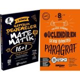Ankara Yayıncılık 8. Sınıf Lgs 1. Dönem Matematik 16+1 Haftalık Denemeler ve Paragraf Güçlendiren Soru Bankası
