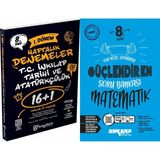Ankara Yayıncılık 8. Sınıf Lgs 1. Dönem T.c. Inkılap Tarihi ve Atatürkçülük 16+1 Haftalık Denemeler ve Matematik Güçlendiren Soru Bankası