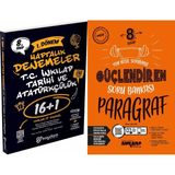 Ankara Yayıncılık 8. Sınıf Lgs 1. Dönem T.c. Inkılap Tarihi ve Atatürkçülük 16+1 Haftalık Denemeler ve Paragraf Güçlendiren Soru Bankası