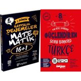 Ankara Yayıncılık 8. Sınıf Lgs 1. Dönem Türkçe 16+1 Haftalık Denemeler ve Matematik Güçlendiren Soru Bankası