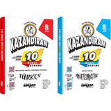 Ankara Yayıncılık 8.Sınıf LGS 1. Dönem Türkçe Matematik Kazandıran 20'li Deneme Seti