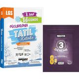 Ankara Yayıncılık 8.Sınıf LGS 14 Günde Güçlendiren Tatil Kitabı + Okyanus 3 Lü Paket Deneme