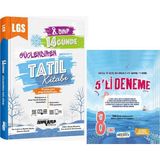 Ankara Yayıncılık 8.Sınıf LGS 14 Günde Güçlendiren Tatil Kitabı + Okyanus 5 Li Paket Deneme