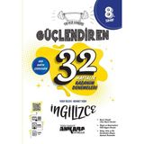 Ankara Yayıncılık 8.Sınıf LGS Güçlendiren 32 Haftalık Ingilizce Kazanım Denemesi