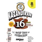Ankara Yayıncılık 8.Sınıf LGS Kazandıran 16 Haftalık Inkılap Kazanım Denemeleri