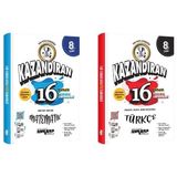 Ankara Yayıncılık 8.Sınıf LGS Matematik + Türkçe 1. Dönem Haftalık Deneme Seti 2 Kitap 2023
